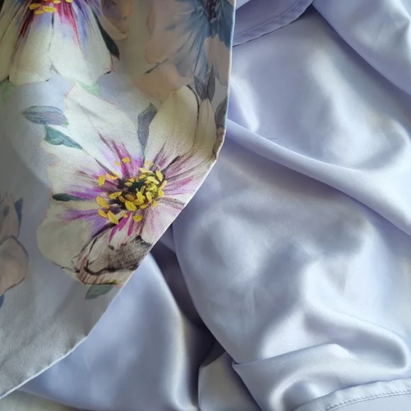 Review Mauve and pinked toned floral dress - Picture 6 of 7